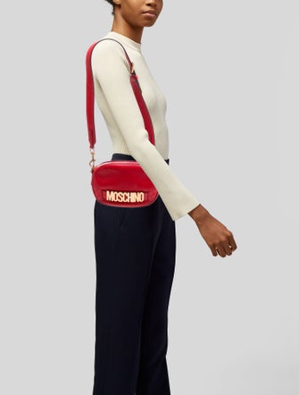 Moschino Leather Crossbody Bag