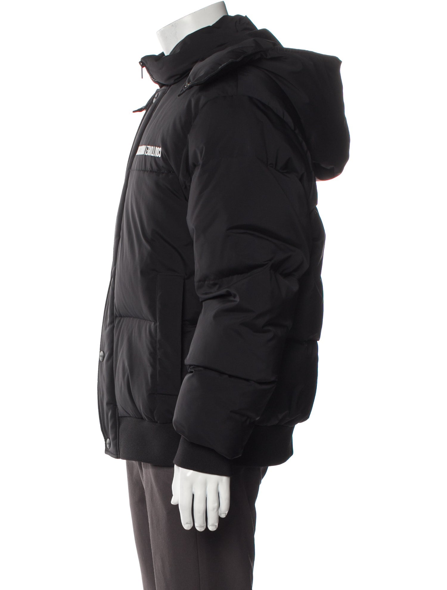 Moschino Couture Graphic Print Parka