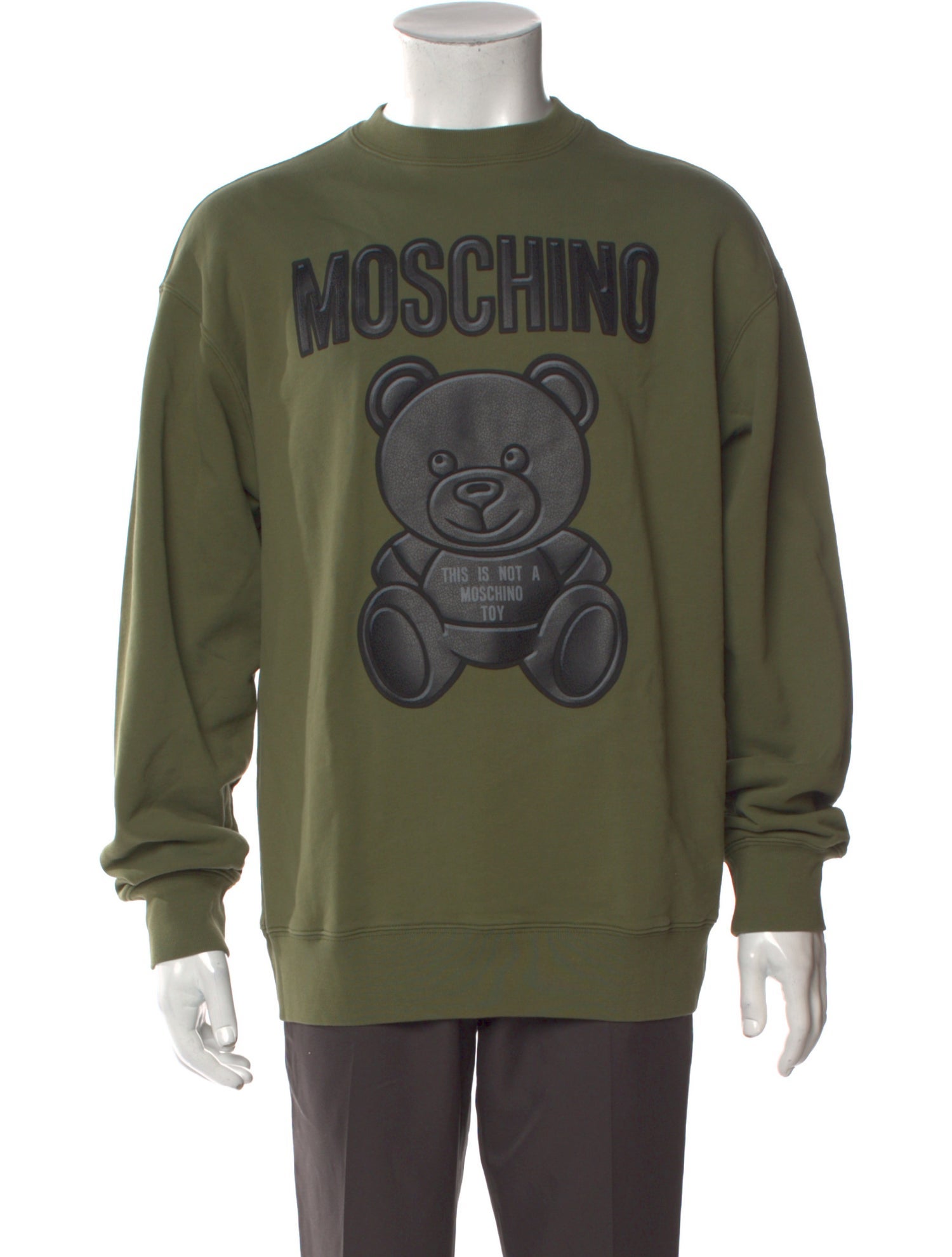 Moschino Couture Graphic Print Crew Neck Sweatshirt