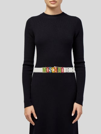 Moschino Leather Belt