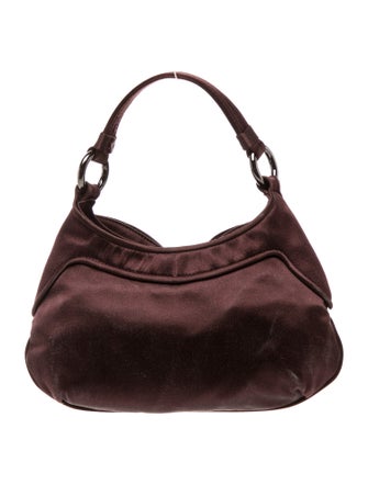 Moschino Satin Top Handle Bag