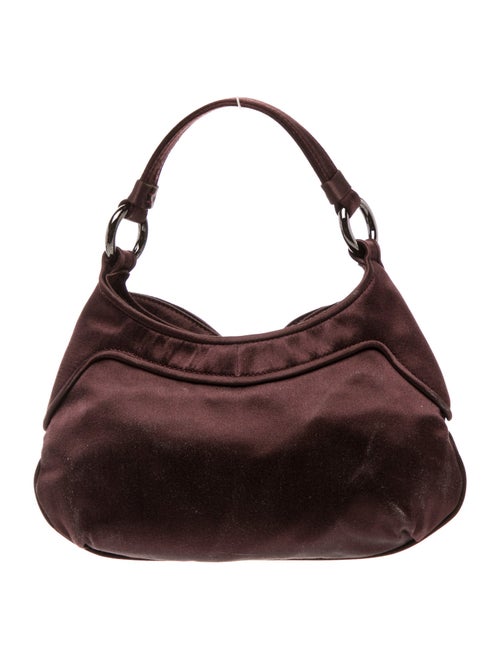 Moschino Satin Top Handle Bag