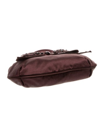 Moschino Satin Top Handle Bag