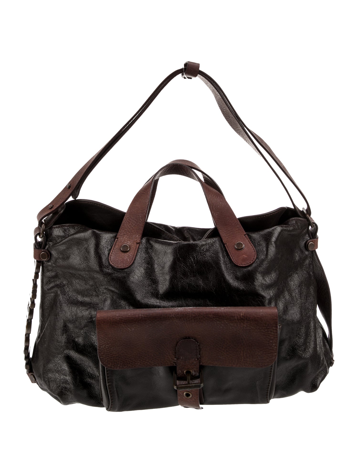 Moschino Leather Shoulder Bag