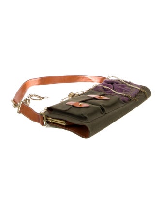 Moschino Canvas Shoulder Bag