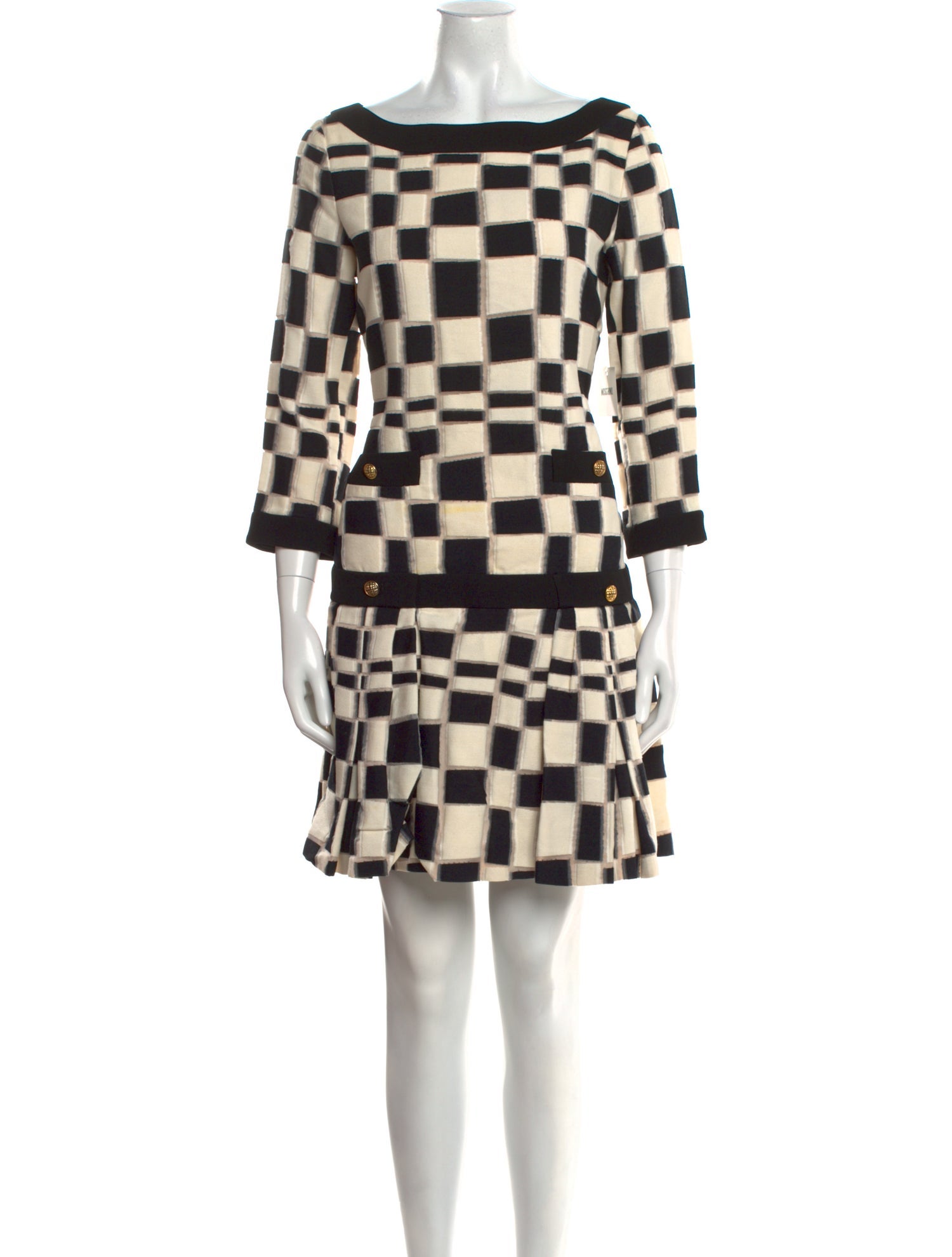 Moschino Printed Mini Dress