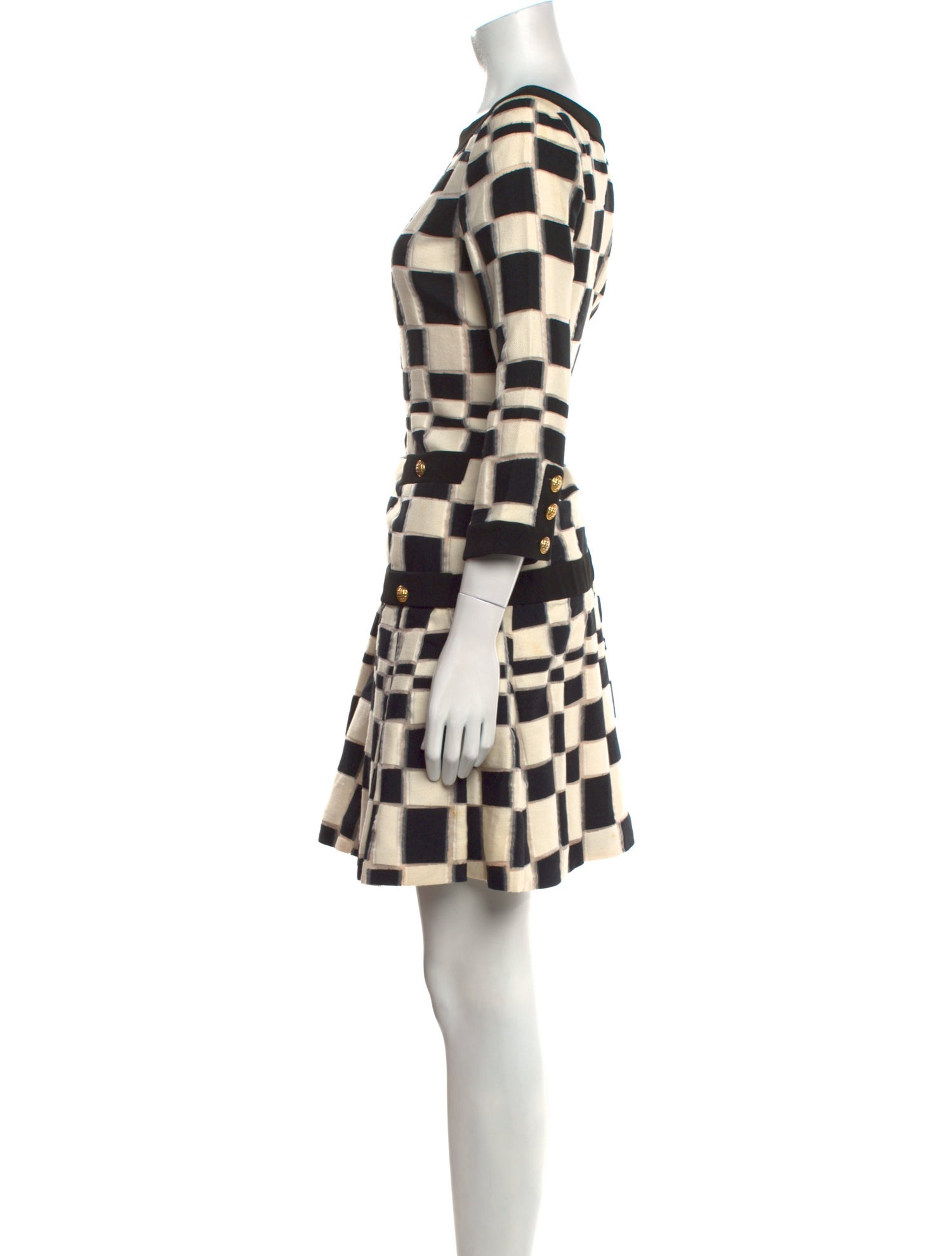 Moschino Printed Mini Dress