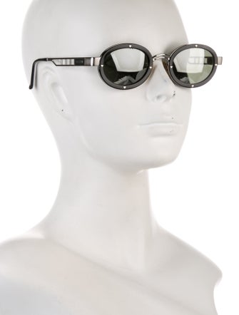 Moschino Round Tinted Sunglasses