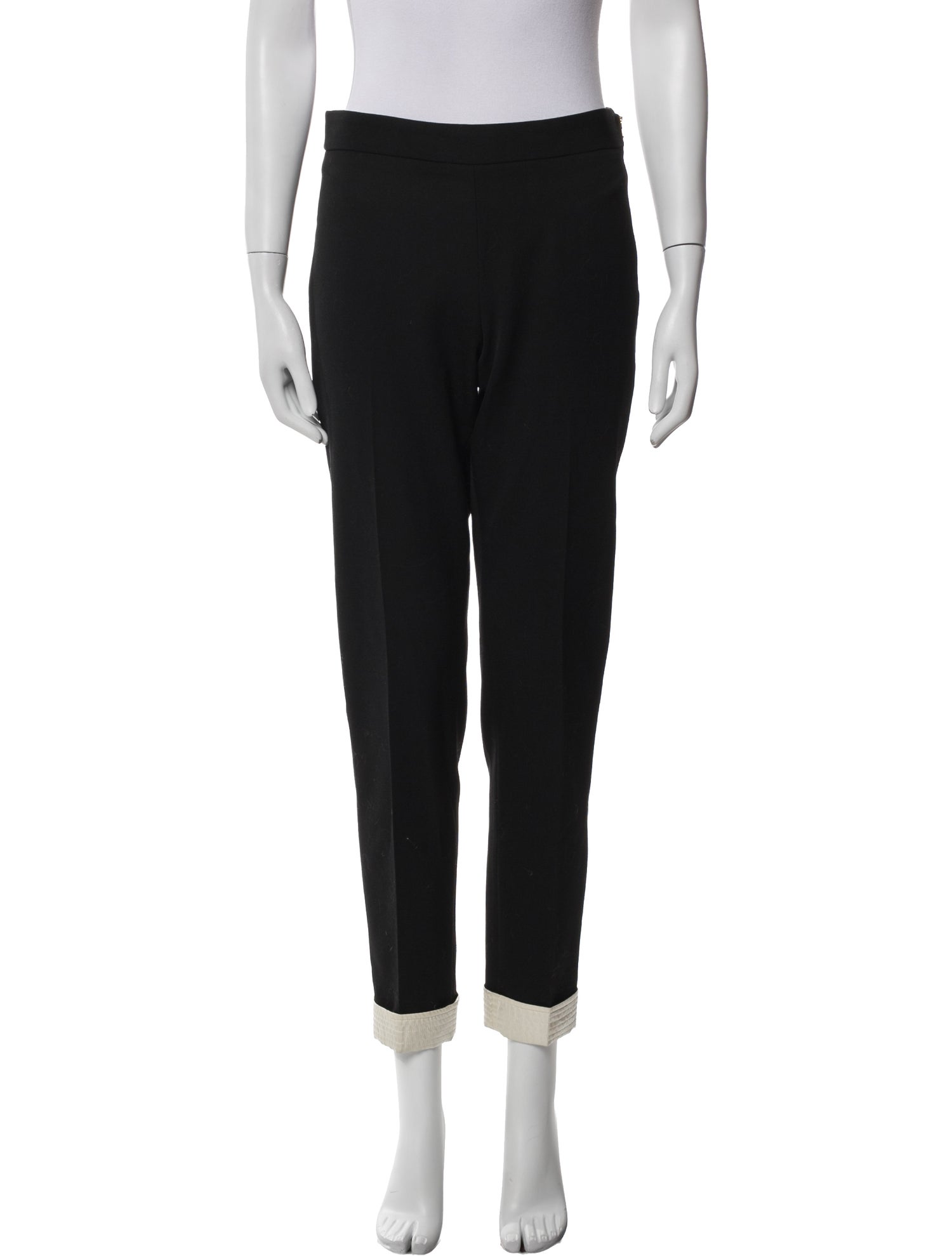 Moschino Virgin Wool Straight Leg Pants