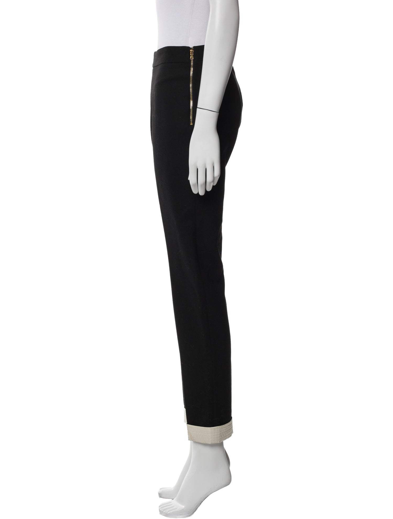 Moschino Virgin Wool Straight Leg Pants