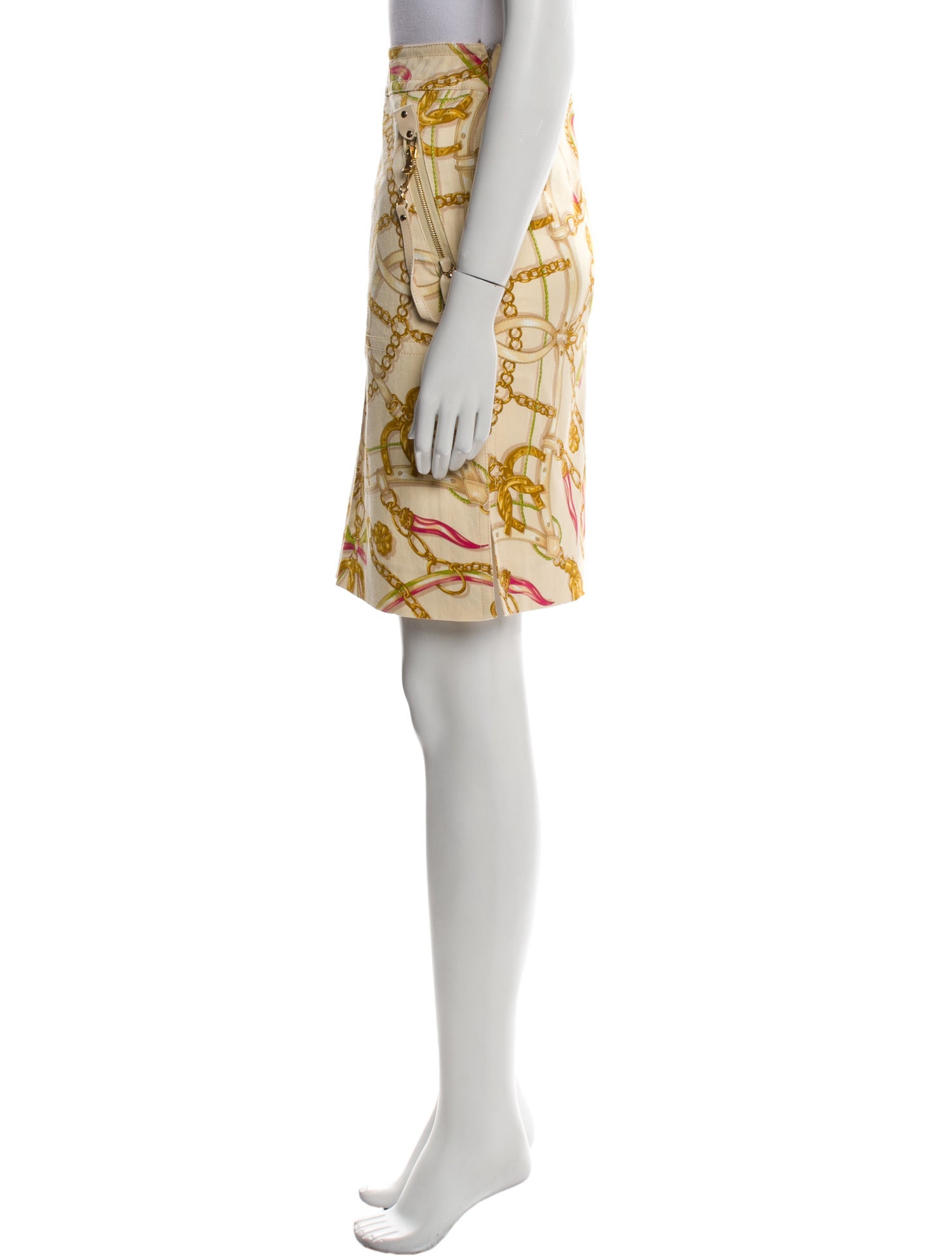 Moschino Printed Knee-Length Skirt w/ Tags