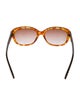 Moschino Square Gradient Sunglasses