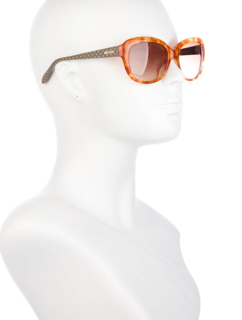 Moschino Square Gradient Sunglasses