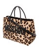 Moschino Ponyhair Top Handle Bag