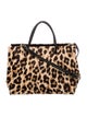 Moschino Ponyhair Top Handle Bag