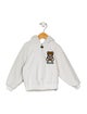 Moschino Long sleeve zip up hoodie