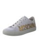 Moschino Canvas Graphic Print Sneakers