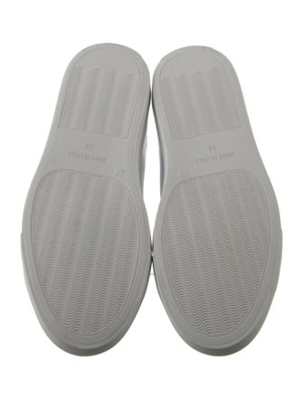 Moschino Canvas Graphic Print Sneakers