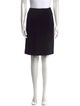 Moschino Virgin Wool Knee-Length Skirt