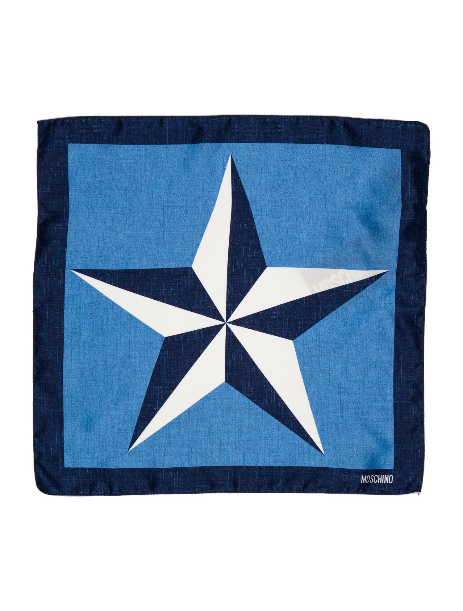 Moschino Silk Printed Bandana