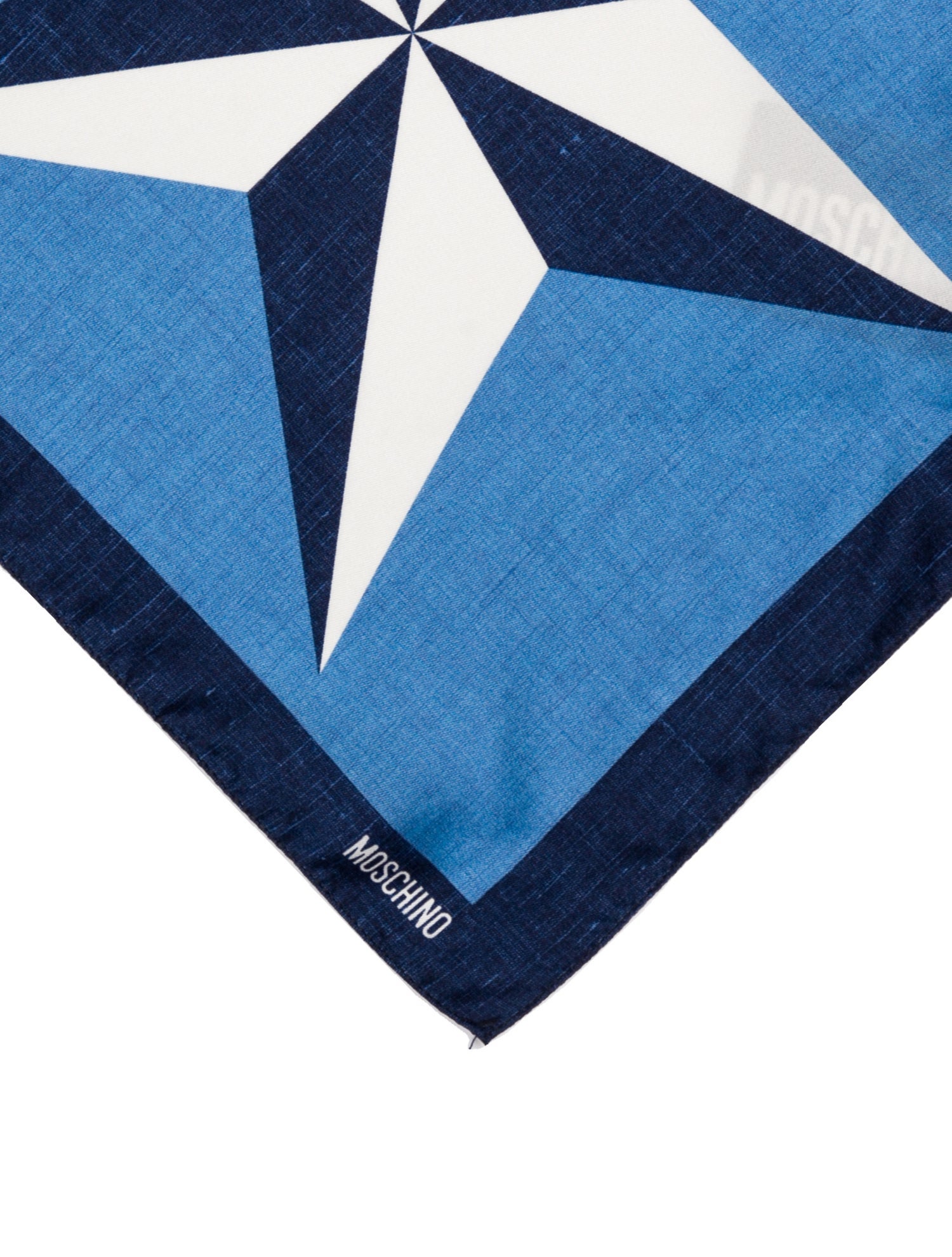 Moschino Silk Printed Bandana