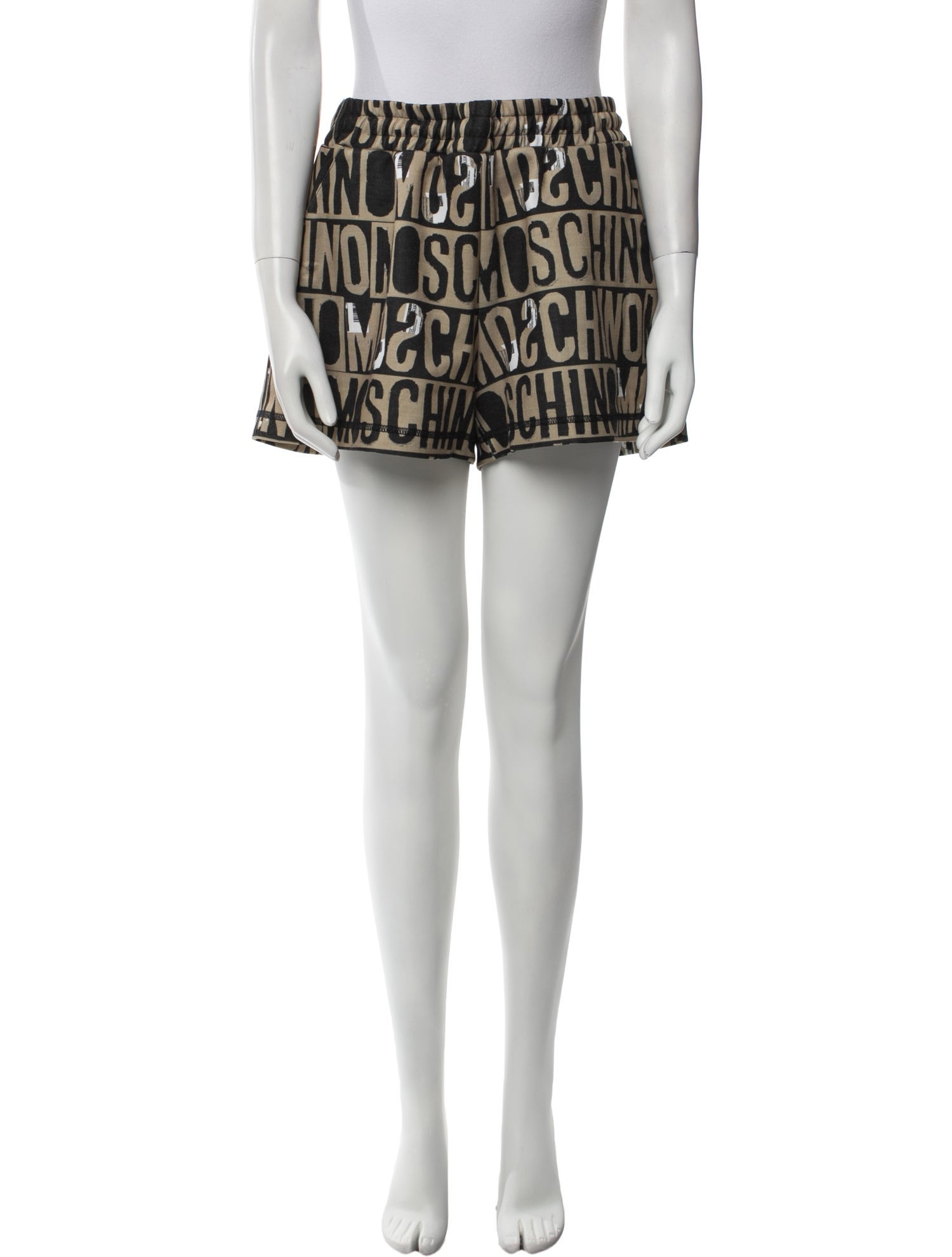 Moschino Printed Mini Shorts