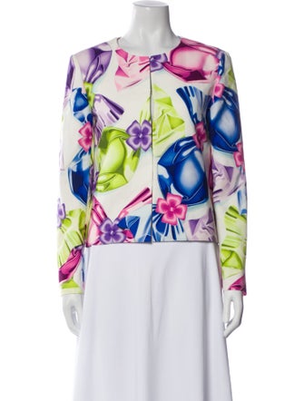 Moschino Floral Print Jacket