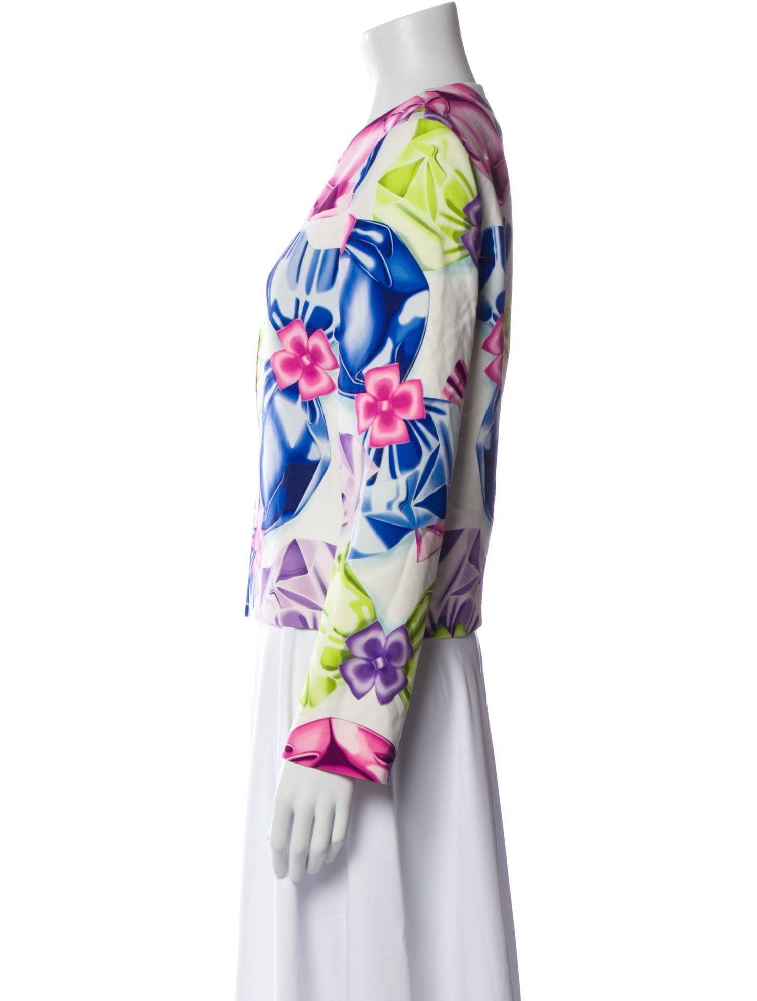 Moschino Floral Print Jacket