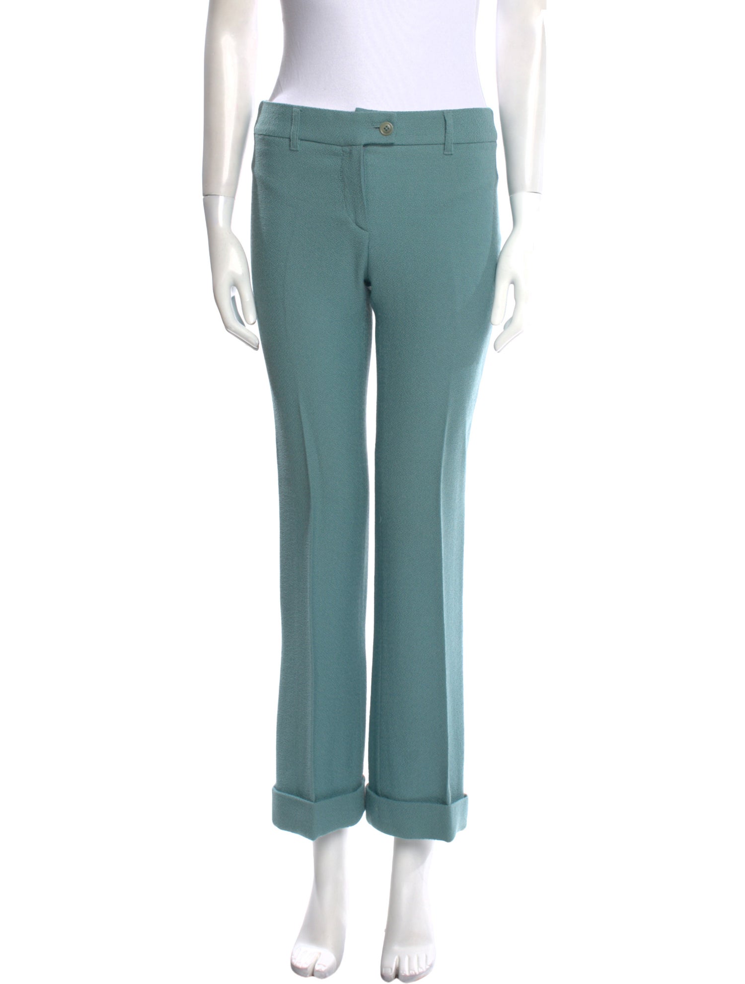 Moschino Virgin Wool Wide Leg Pants