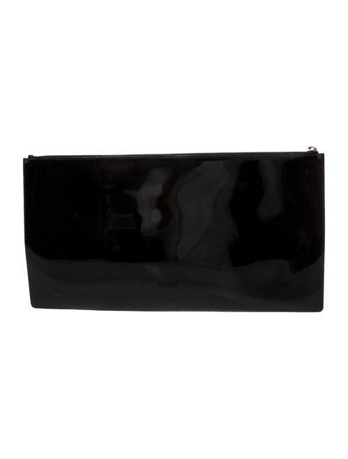 Moschino Patent Leather Clutch