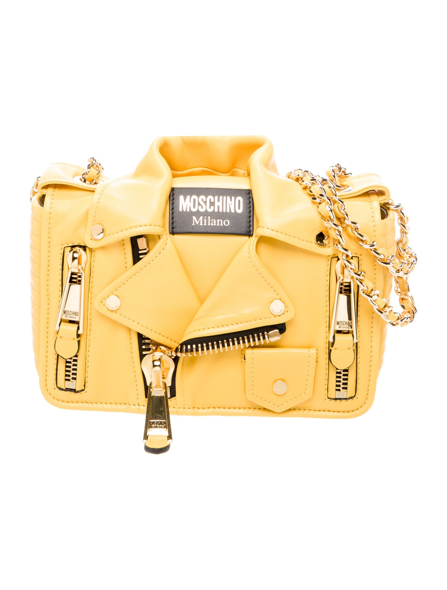 Moschino Leather Minaudière