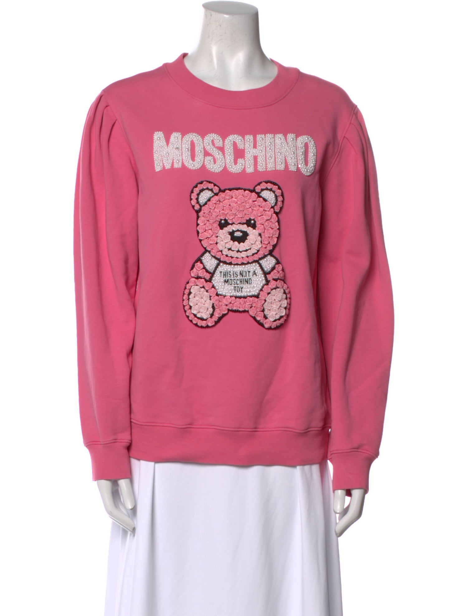 Moschino Couture Graphic Print Crew Neck Sweatshirt