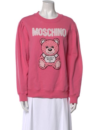 Moschino Couture Graphic Print Crew Neck Sweatshirt