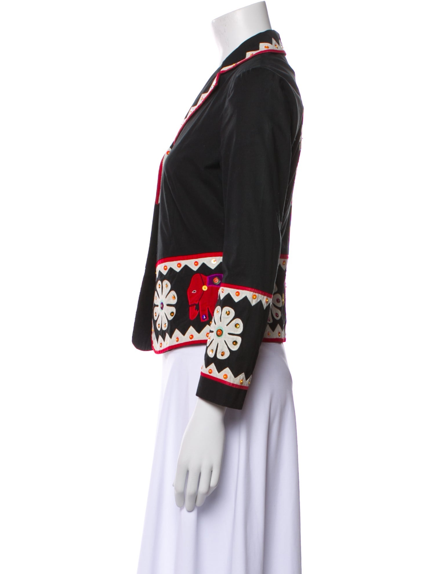 Moschino Floral Print Blazer