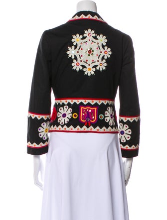 Moschino Floral Print Blazer