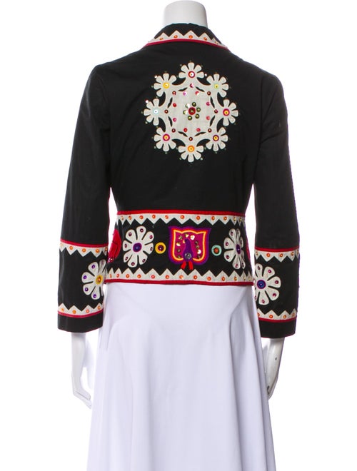 Moschino Floral Print Blazer