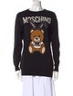 Moschino Virgin Wool Graphic Print Sweater