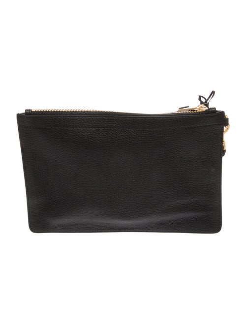Moschino Leather Clutch