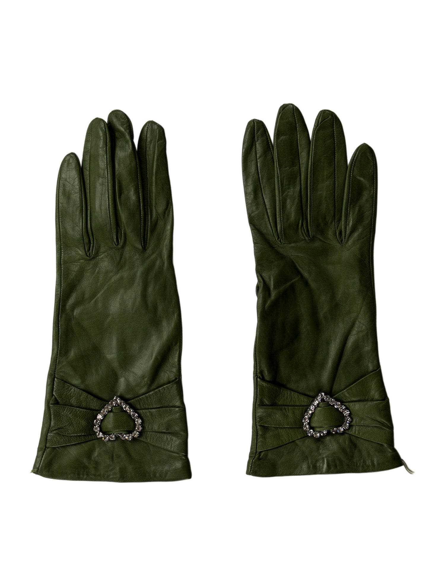 Moschino Leather Gloves