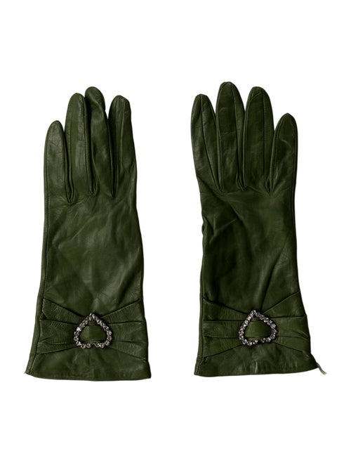 Moschino Leather Gloves
