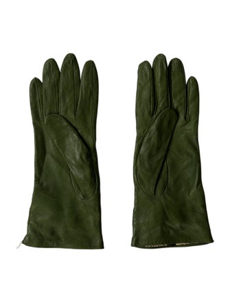 Moschino Leather Gloves
