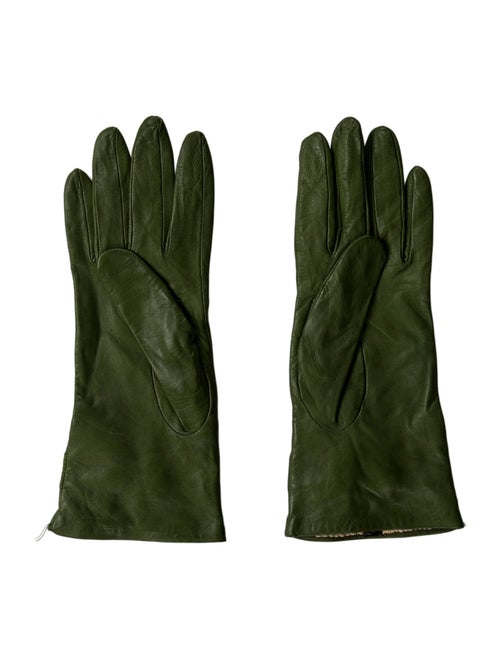 Moschino Leather Gloves