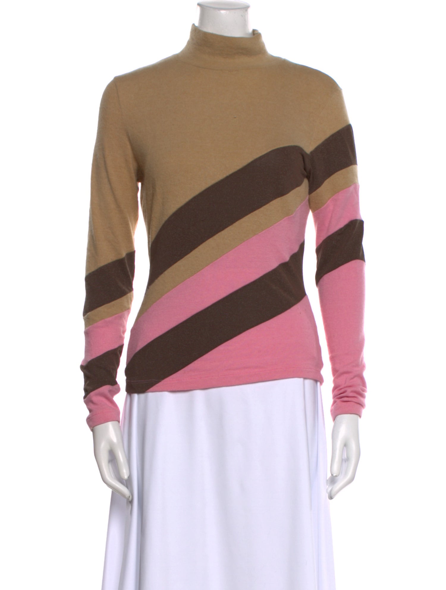Moschino Striped Turtleneck Sweater