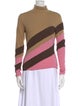 Moschino Striped Turtleneck Sweater