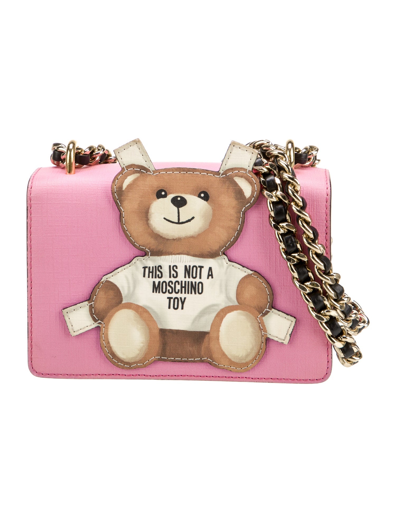 Moschino Leather Crossbody Bag