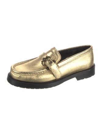 Moschino Leather Loafers
