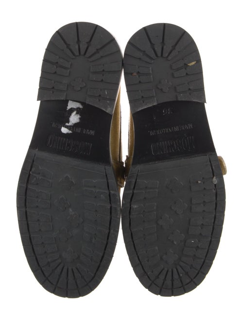 Moschino Leather Loafers