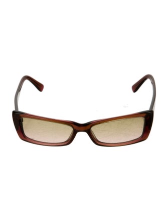 Moschino Square Gradient Sunglasses