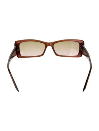 Moschino Square Gradient Sunglasses