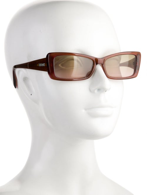 Moschino Square Gradient Sunglasses